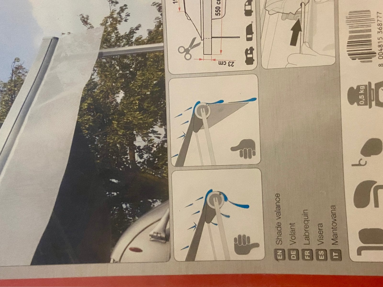 Shade sun view, Ophalen, Zo goed als nieuw