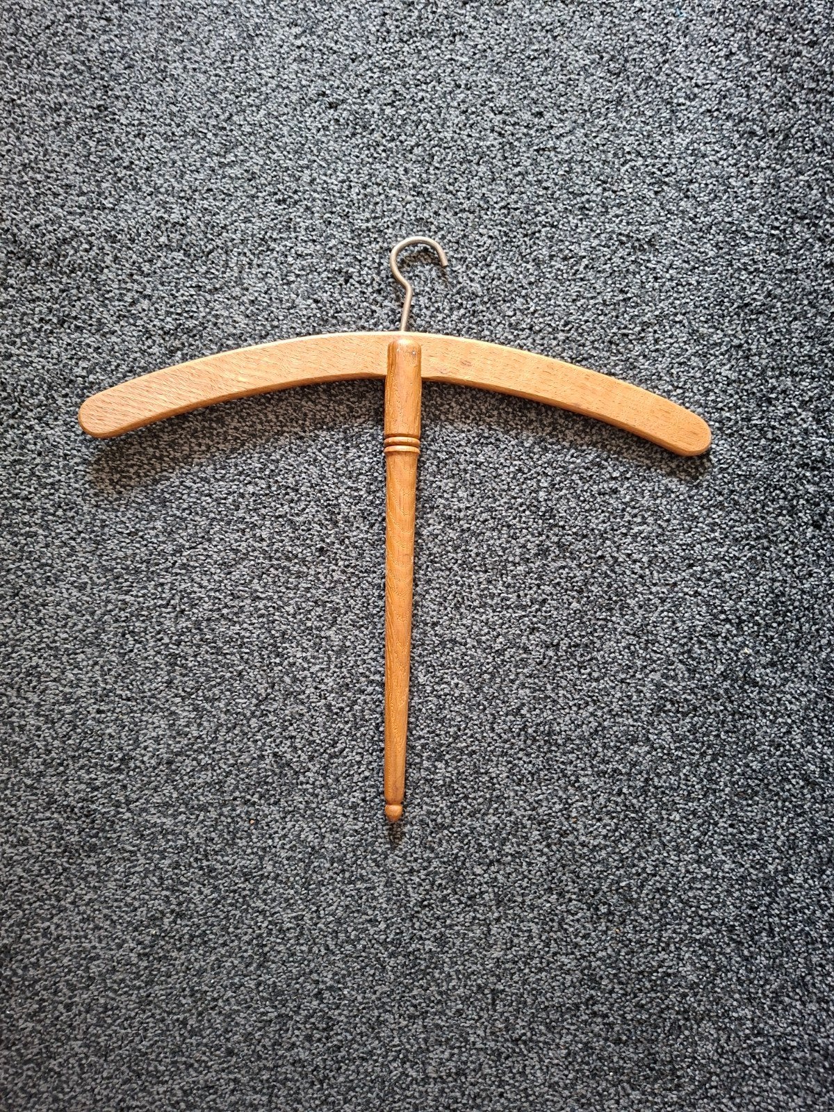 Ouderwetse houten kledinghanger, Ophalen of Verzenden, Zo goed als nieuw, Hout, Volwassenen