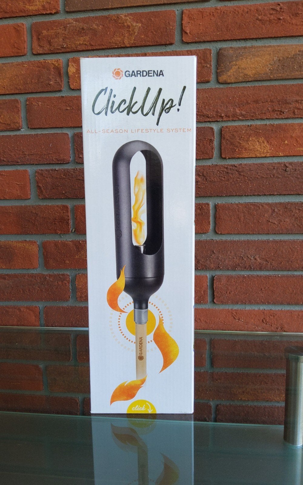 Gardena ClickUp! Tuinfakkel - Sfeervolle Verlichting, Ophalen of Verzenden, Nieuw