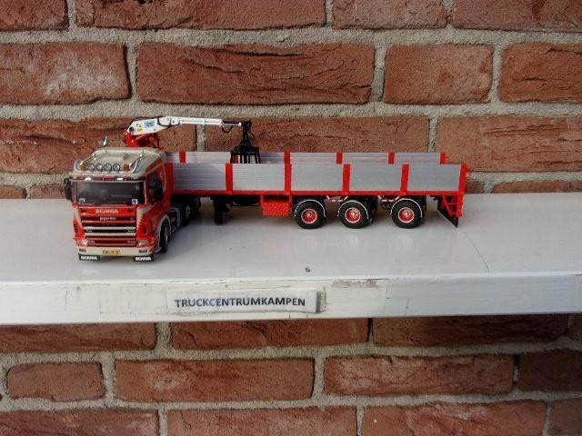 WSI  Scania  R4  Flat  Roof  6 x 2  van  Huskens., Ophalen of Verzenden, Nieuw, Bus of Vrachtwagen, Wsi
