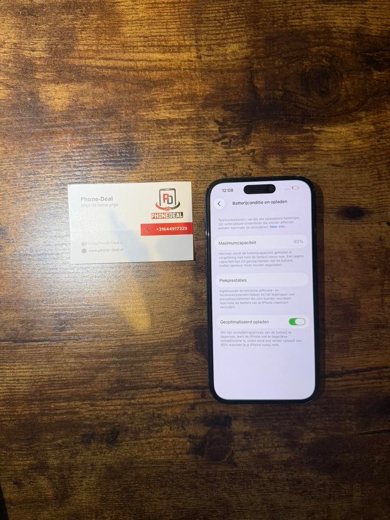 iPhone 14 pro 128 gb factuur + Garantie, Apple, Paars, Nieuw, Ophalen of Verzenden