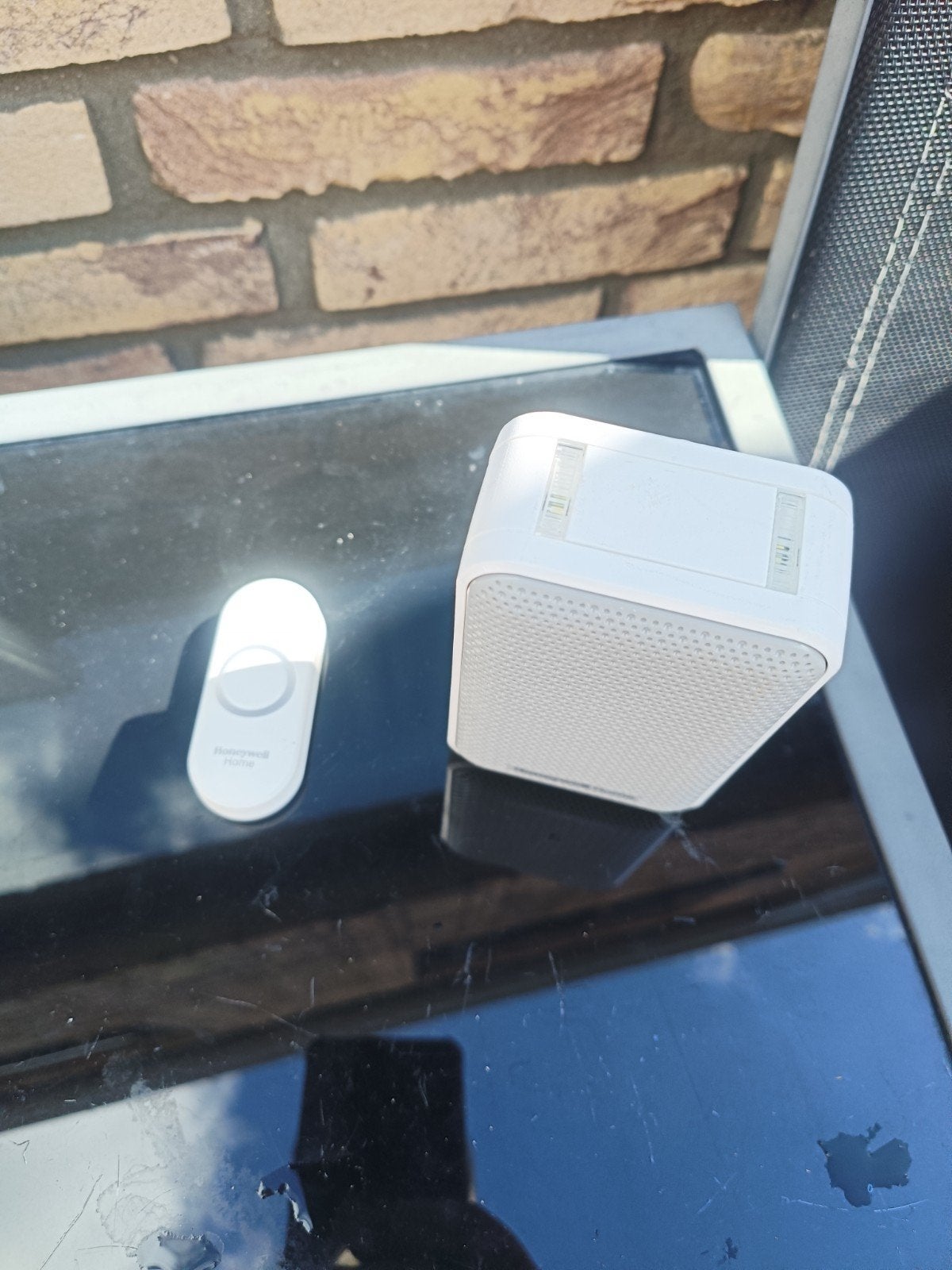 Honeywell Home Draadloze Deurbel met Ontvanger, Ophalen, Zo goed als nieuw, Draadloos