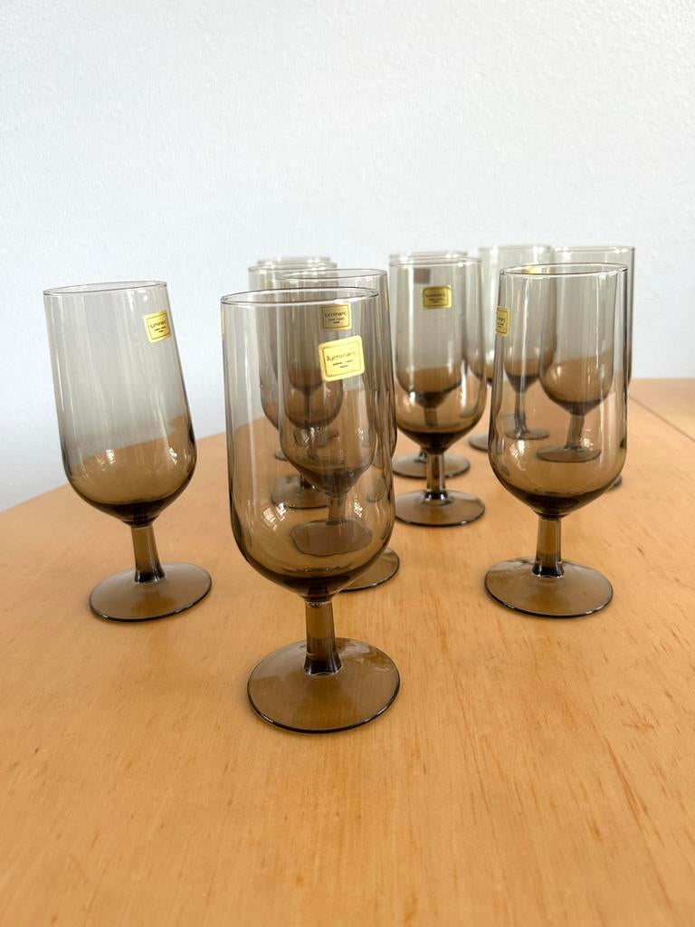 Grote set Luminarc rookglas glazen, Ophalen of Verzenden, Zo goed als nieuw, Overige typen