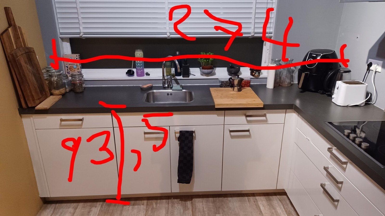 [lees goed] Bruynzeel Keuken Wit Glans met Siemens Apparatuu, Ophalen, Gebruikt, Wit, Hoekkeuken