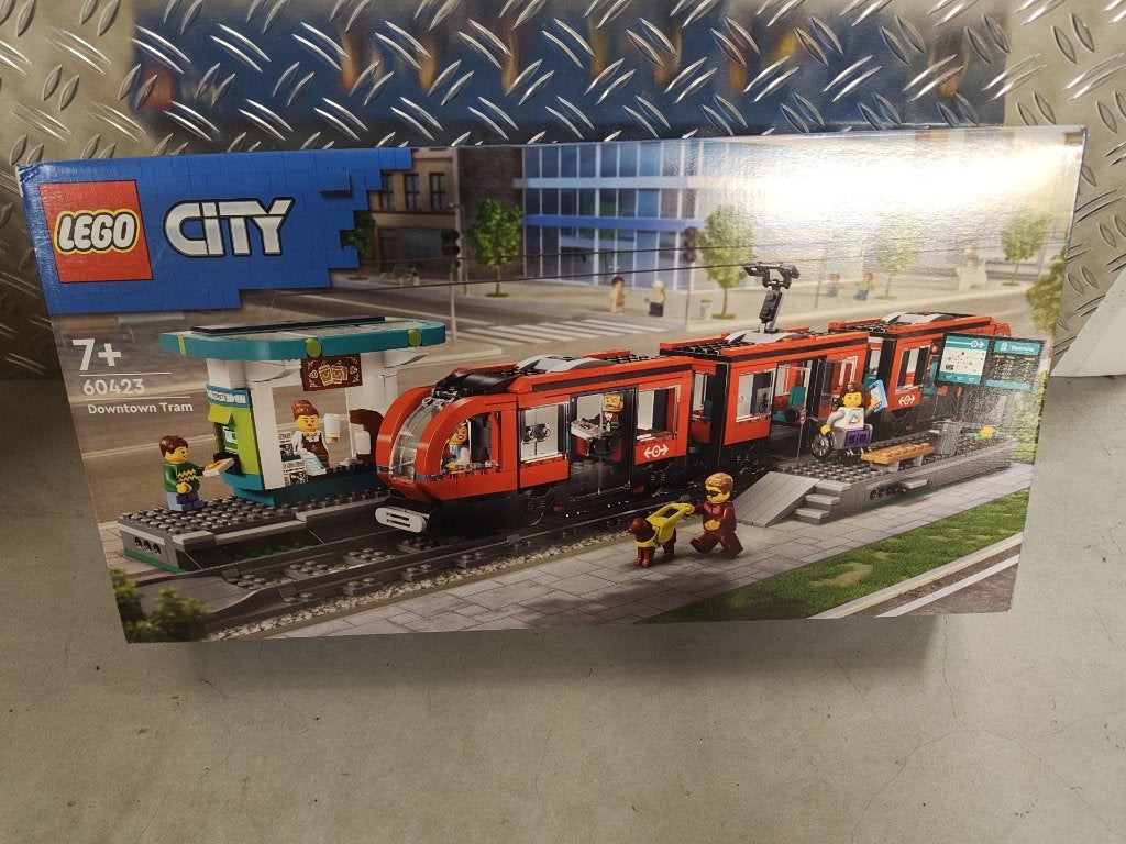 LEGO City 60423 Downtown Tram nieuw en gesealed, City, Lego, Nieuw, Ophalen of Verzenden