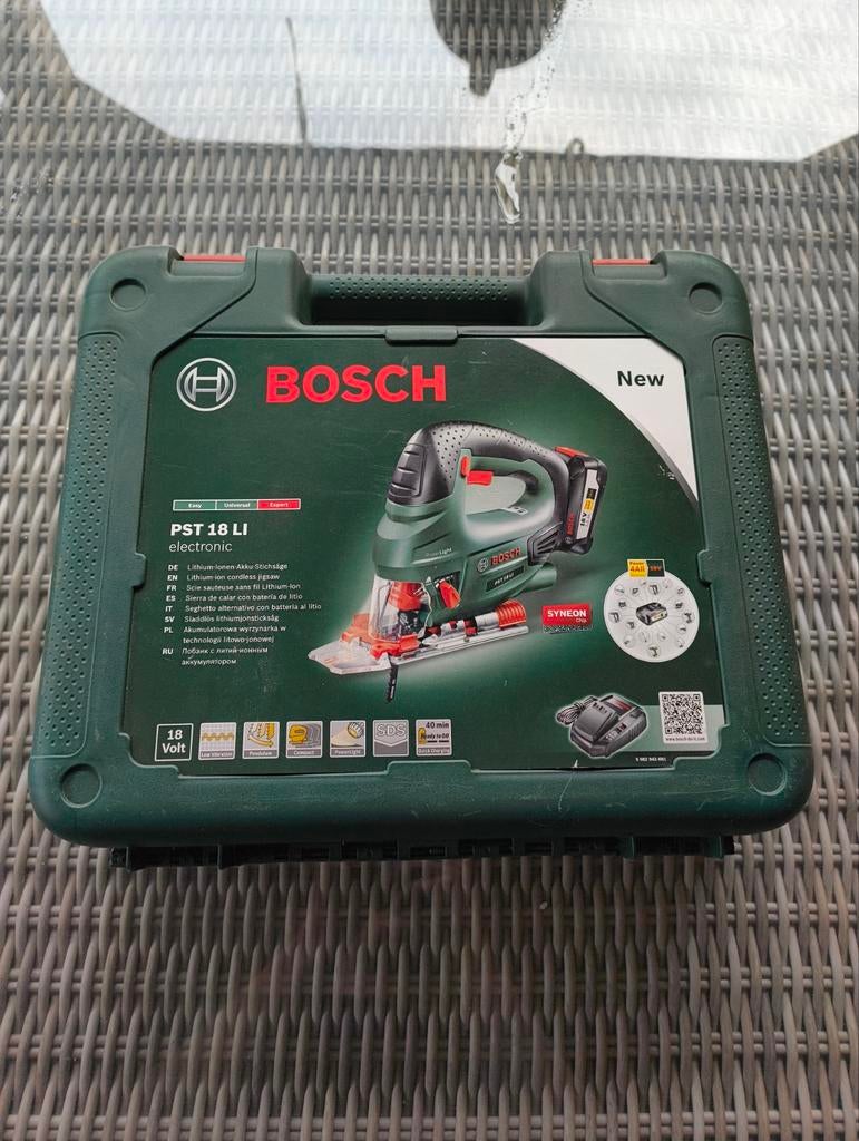 Bosch pst 18 li decopeerzaag, Ophalen, Zo goed als nieuw, Overige typen