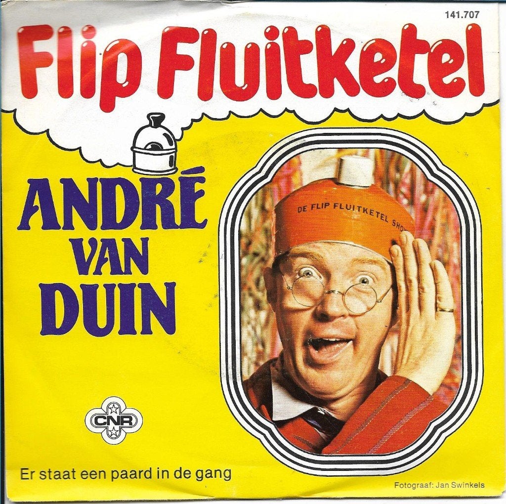 André van Duin - Flip Fluitketel, Ophalen of Verzenden, Gebruikt, 7 inch, Nederlandstalig