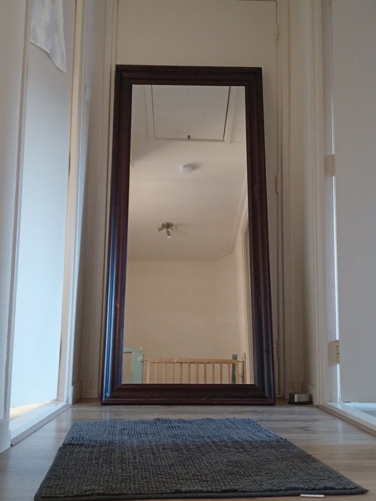 Spiegel 165*75 cm IKEA, Huis en Inrichting, Woonaccessoires | Spiegels, Ophalen, Zo goed als nieuw, 150 tot 200 cm, Rechthoekig