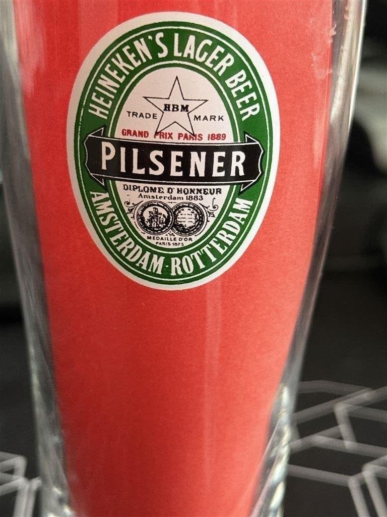 Heineken Pilsener Glas – Speciale Uitgave Wereldtentoonstell, Ophalen of Verzenden, Nieuw, Glas of Glazen, Heineken