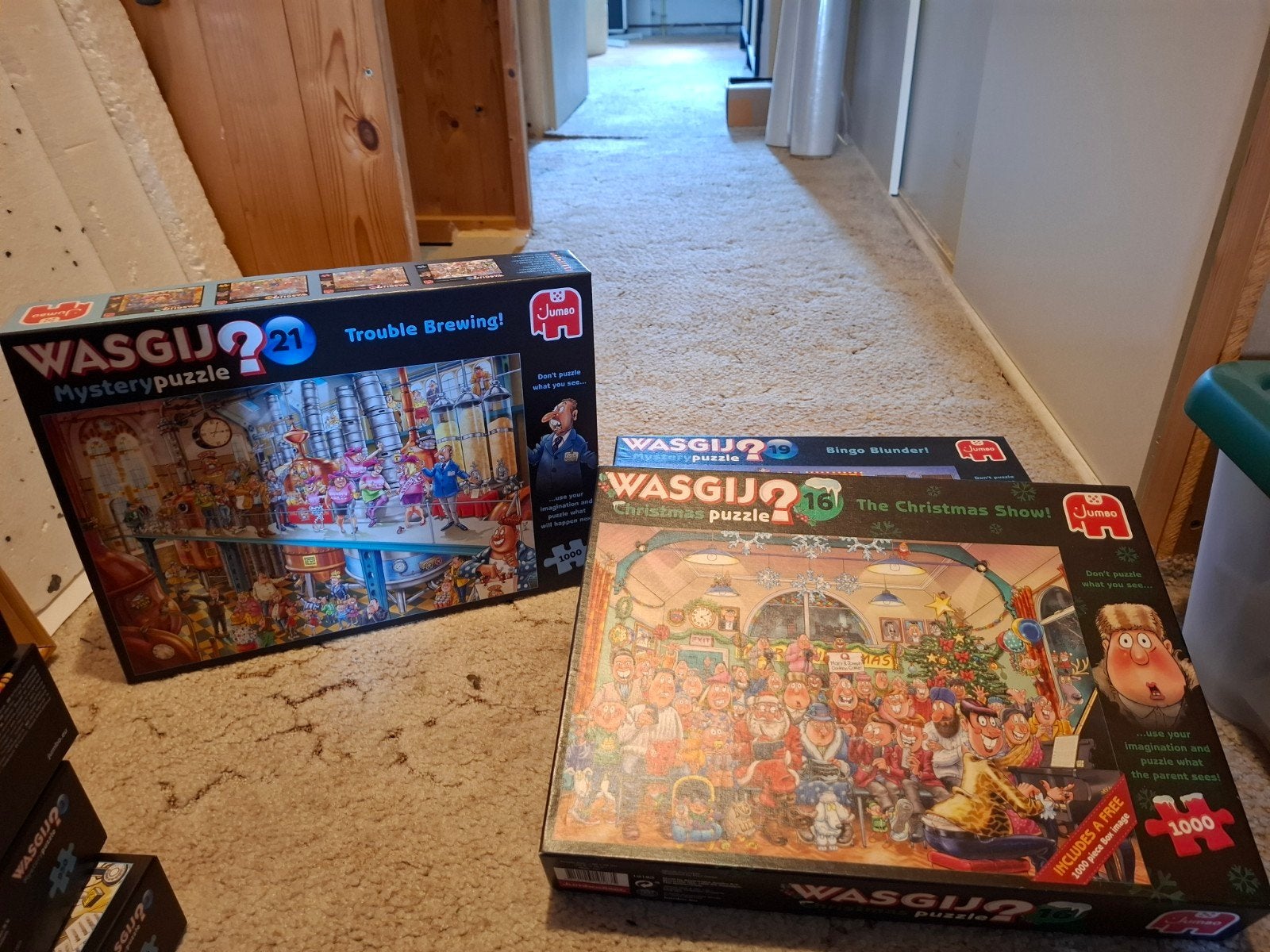 Wasgij puzzels 1000stuks, Ophalen of Verzenden, 500 t/m 1500 stukjes, Gebruikt