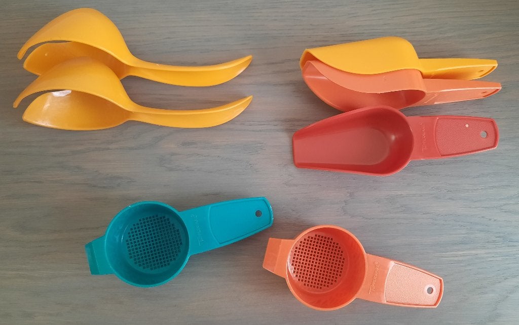 tupperware keukenhulpjes, Gebruikt, Overige kleuren, Overige typen, Ophalen of Verzenden