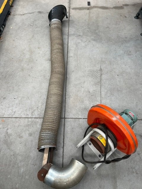 Afzuiging werkplaats, Ophalen of Verzenden, Gebruikt, Ventilator en Afzuiger