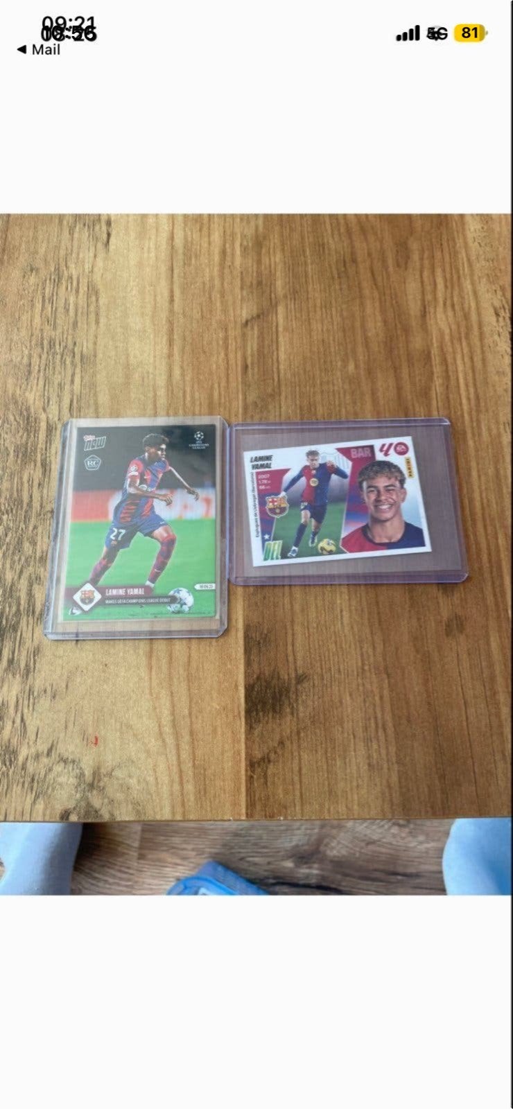Lamine Yamal RC - Topps Now & Panini, Verzamelen, Ophalen of Verzenden, Zo goed als nieuw, Buitenlandse clubs, Spelerskaart