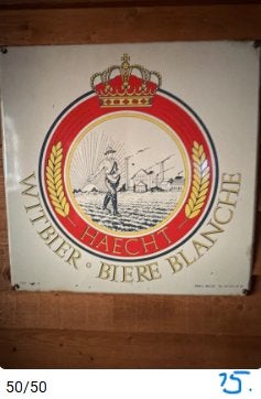 Partij emaille reclameborden bier, frisdrank tabak, Ophalen of Verzenden