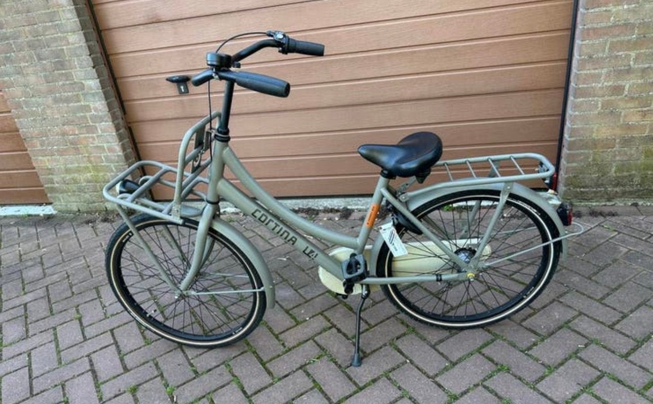 Cortina U4 transportfiets 24 inch 3V, Overige merken, Terugtraprem, Ophalen of Verzenden, 1 kind