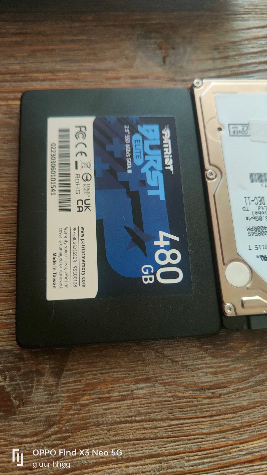 Opslag bundel: SSD en HDD's (4 stuks) - Getest en in orde, Intern, Gebruikt, Server, Patriot, Hitachi, Samsung, Seagate