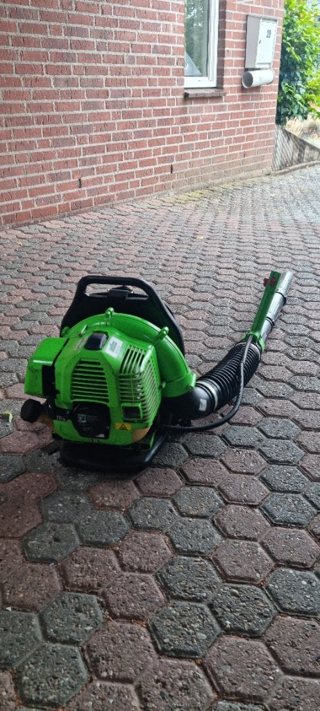 Ruggedragen benzine bladblazer, Tuin en Terras, Ophalen, Gebruikt, Benzine, Ruggedragen