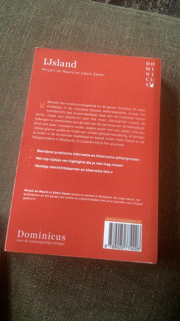 Mirjam de Waard - IJsland, Boeken, Reisgidsen, Zo goed als nieuw, Reisgids of -boek, Europa, Overige merken, Ophalen of Verzenden