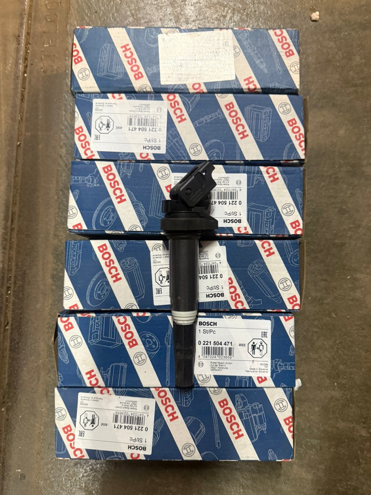 Bosch bobine 6x 0 221 504 471 nieuw, Ophalen of Verzenden, Nieuw, BMW