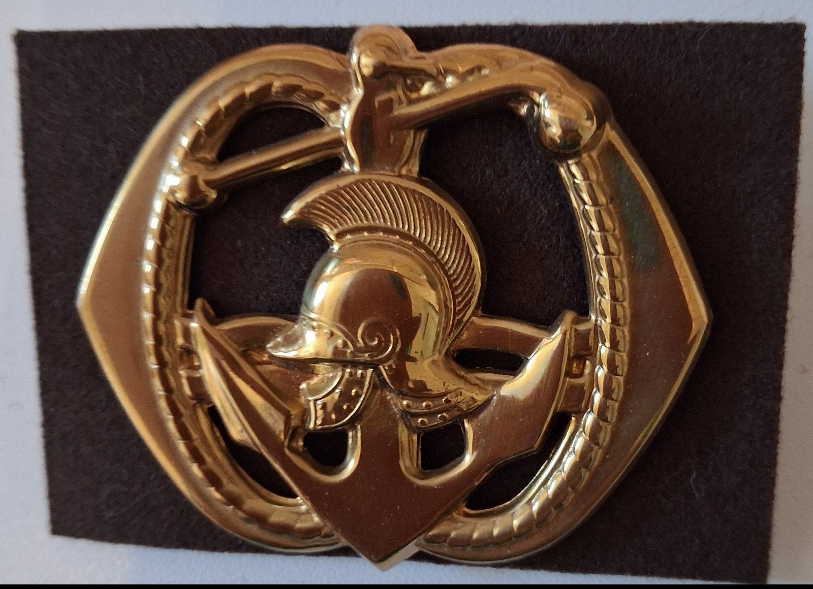 baretembleem genie ponteniers, Ophalen of Verzenden, Landmacht, Nederland, Embleem of Badge