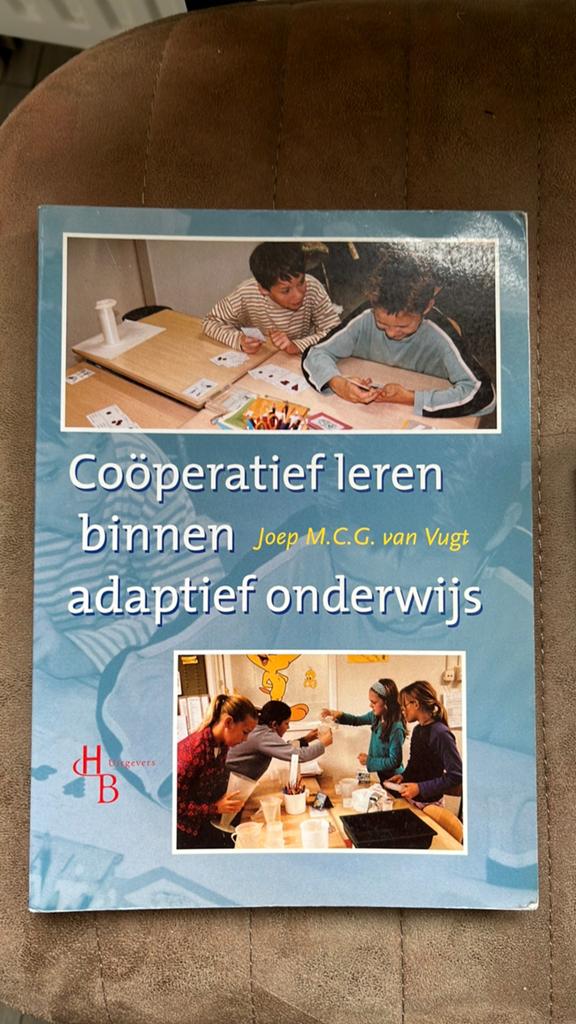 Cooperatief leren binnen adaptief onderwijs, Boeken, Ophalen of Verzenden, Zo goed als nieuw, Cognitieve psychologie