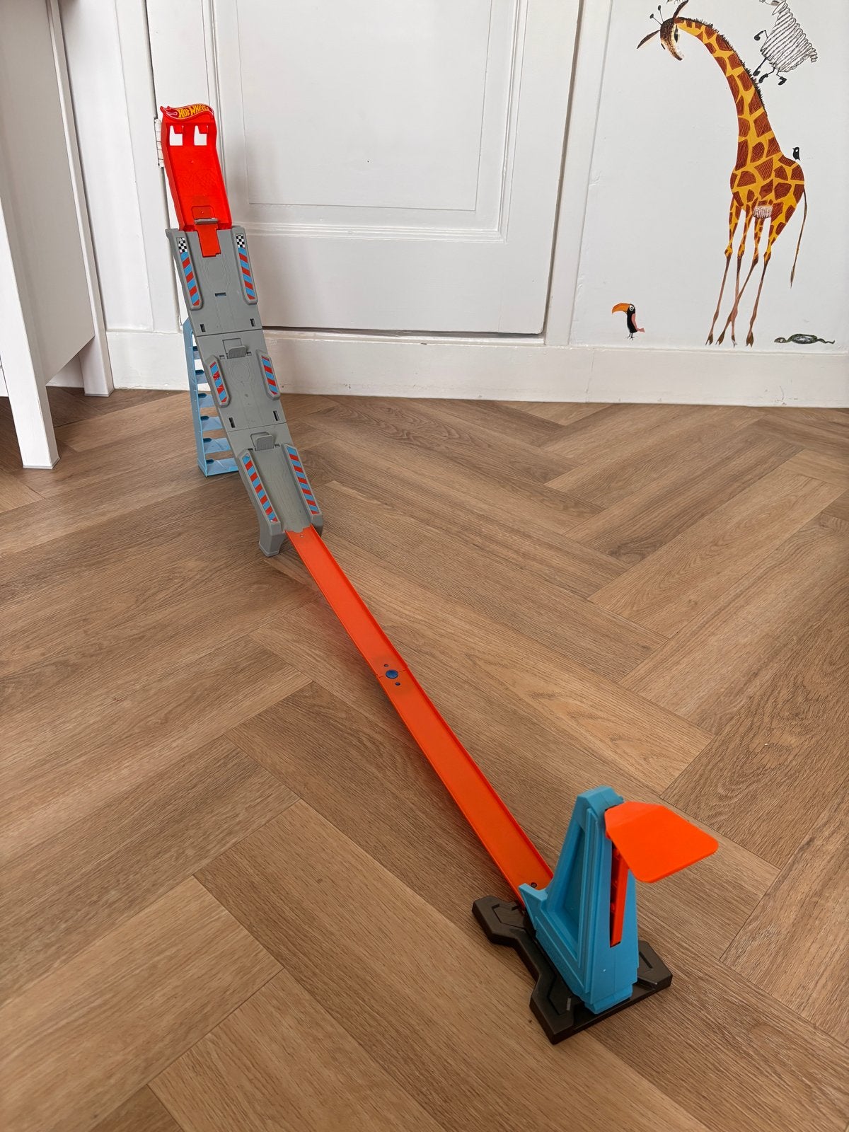 Hot Wheels lanceerbaan action hill climb zgan, Ophalen of Verzenden, Zo goed als nieuw, Handmatig, Hot Wheels