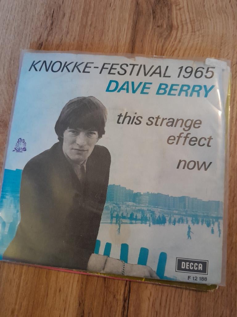 Dave berry 7inch this strange effect, Ophalen of Verzenden, Zo goed als nieuw, Pop