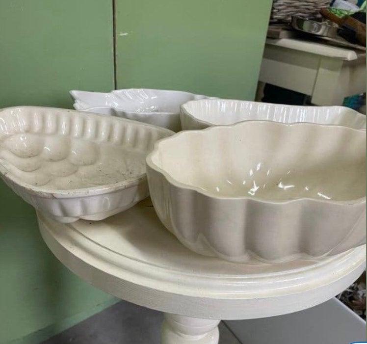 Leuke verschillende pudding vormen, Ophalen, Zo goed als nieuw, Rond