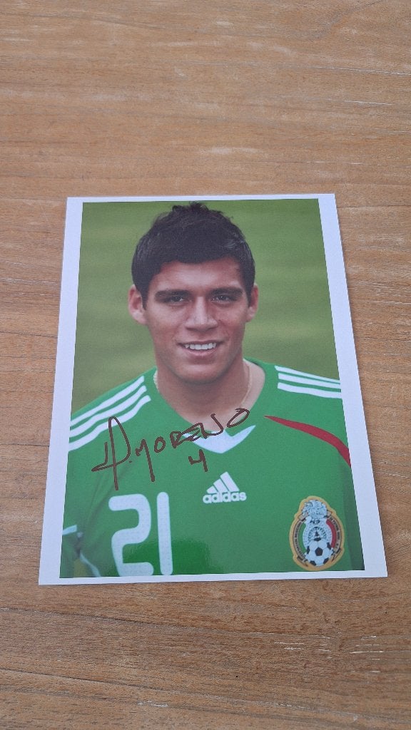Foto 20x25cm met handtekening; Hector Morena # AZ PSV, Ophalen of Verzenden, Nieuw, PSV, Overige typen