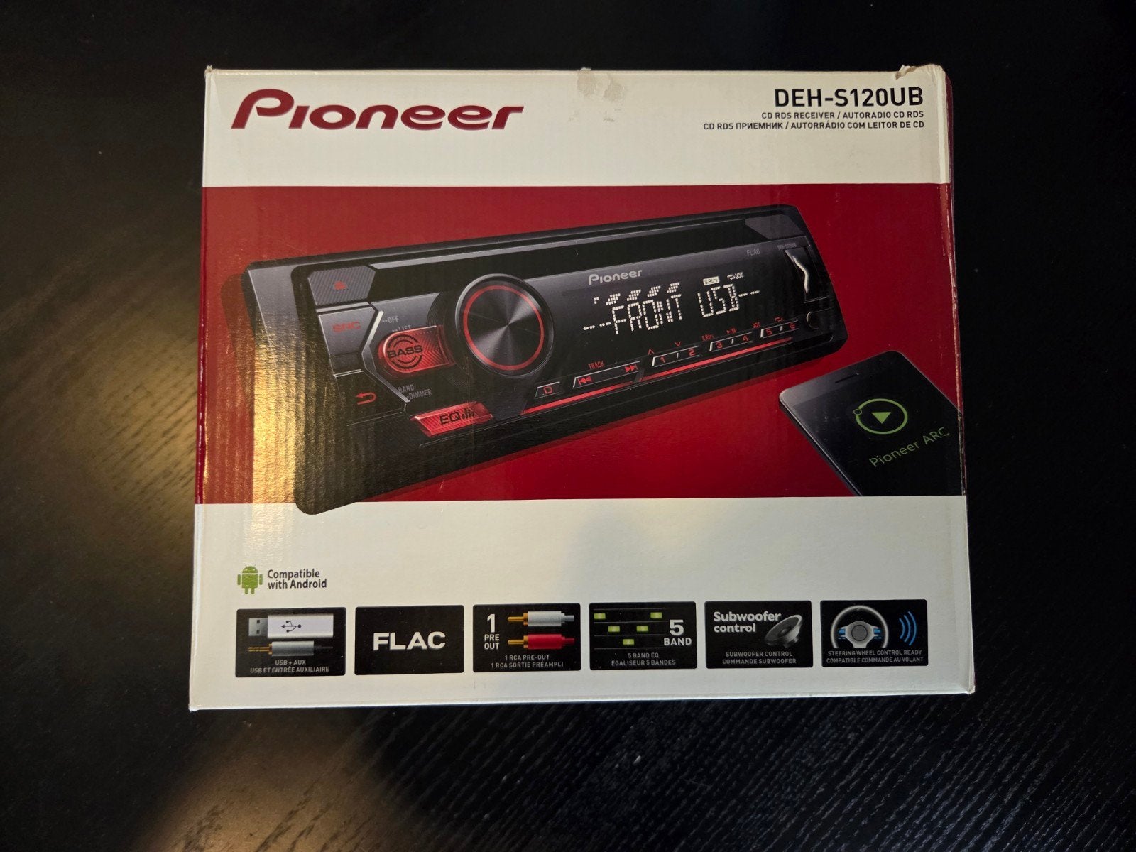 Pioneer DEH-S120UB Autoradio, Auto diversen, Ophalen, Zo goed als nieuw