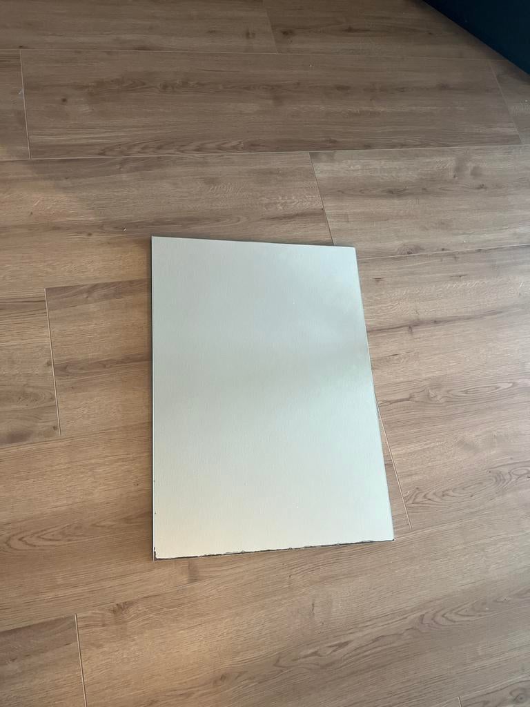 Langwerpige spiegel - Modern en veelzijdig, Ophalen, Minder dan 50 cm, Gebruikt, Minder dan 100 cm