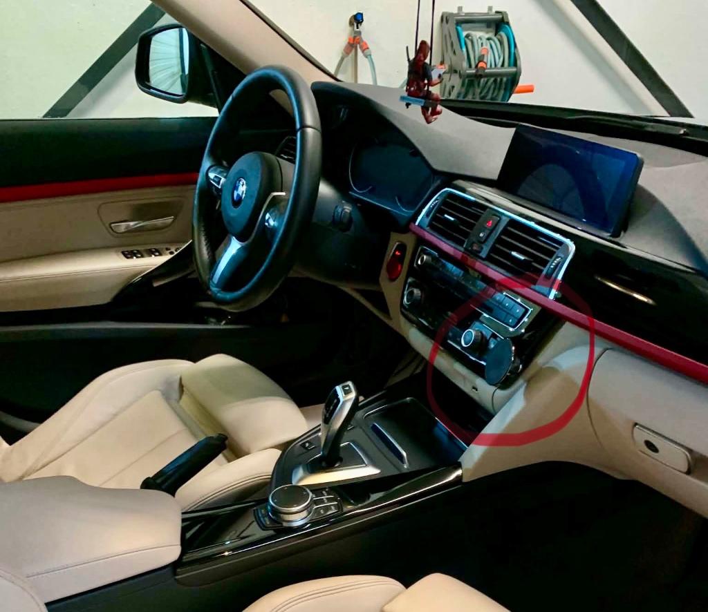 Rennline EXACTFIT MAGNETIC PHONE MOUNT BMW F3- serie, Ophalen of Verzenden, Zo goed als nieuw, Auto