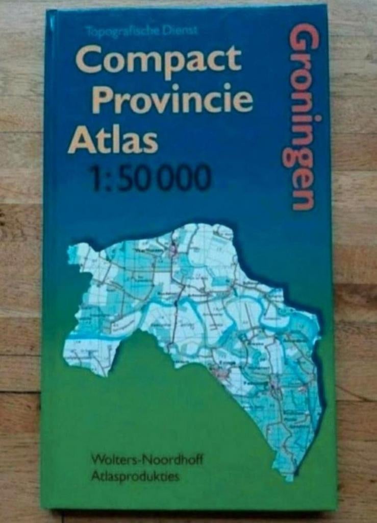 Compact provincie atlas groningen
Wolters noordhoff atlas, Ophalen of Verzenden, 1800 tot 2000, Nederland, Landkaart