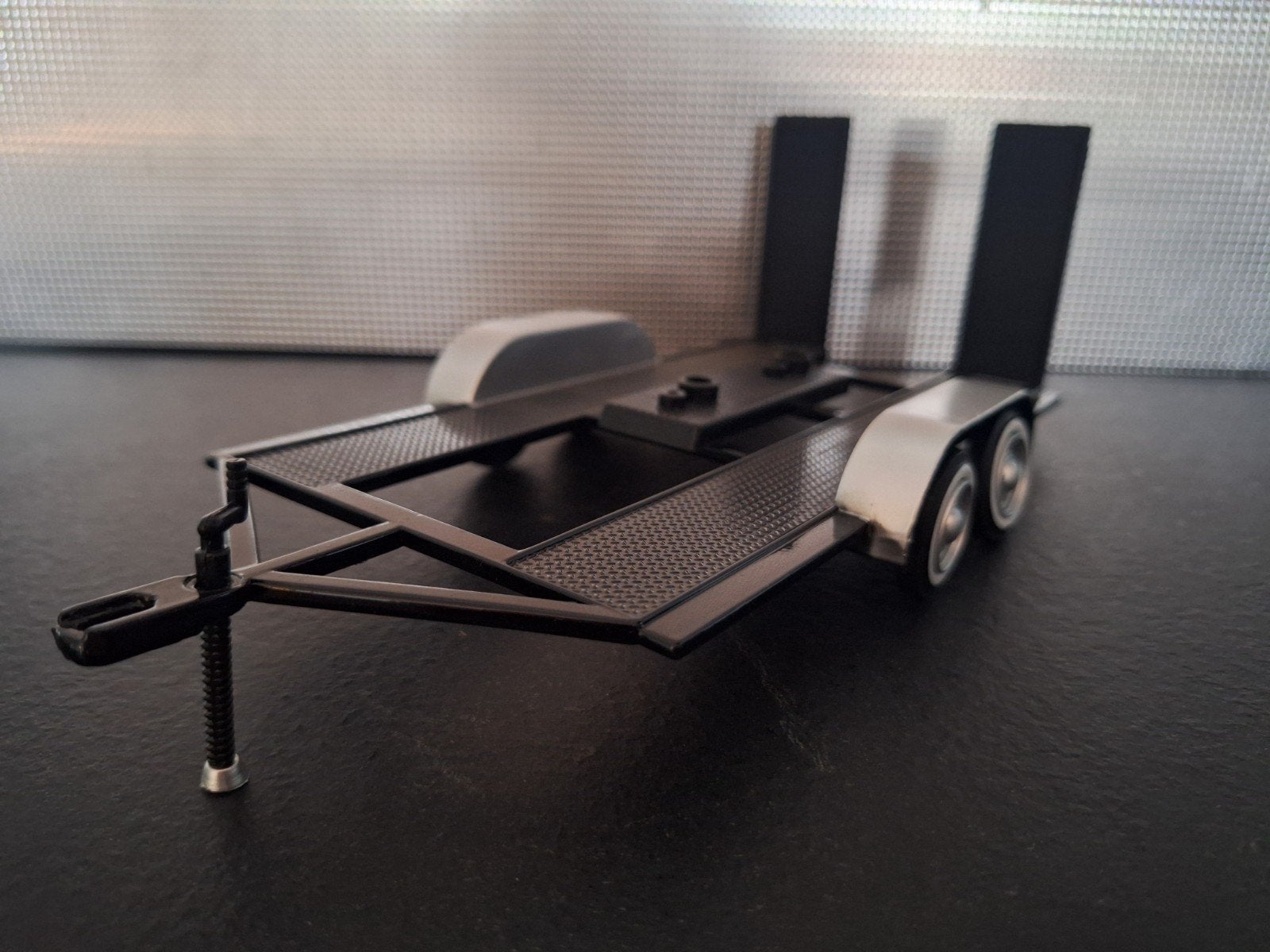 Trailer voor 1:18 Schaalmodellen, Hobby en Vrije tijd, Modelauto's | 1:18, Motormax, Overige typen, Nieuw, Ophalen of Verzenden