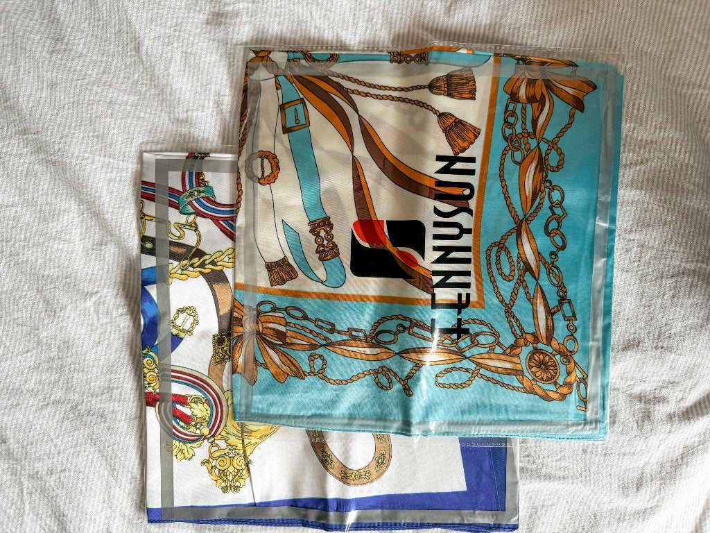2 Sjaaltjes van zijdemix, Kleding | Dames, Mutsen, Sjaals en Handschoenen, Ophalen of Verzenden, Nieuw, Sjaal