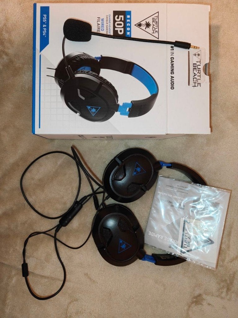 Turtle Beach Recon 50P Gaming Headset, Gebruikt, Gaming headset, Turtlebeach, Ophalen of Verzenden
