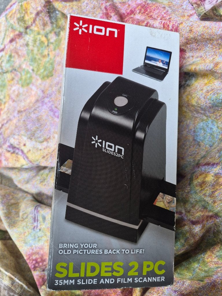 ION Pics 2 SD Photo Slide & Film Scanner Color Screen USB 5., Diascanner, Gebruikt, Windows, Ophalen