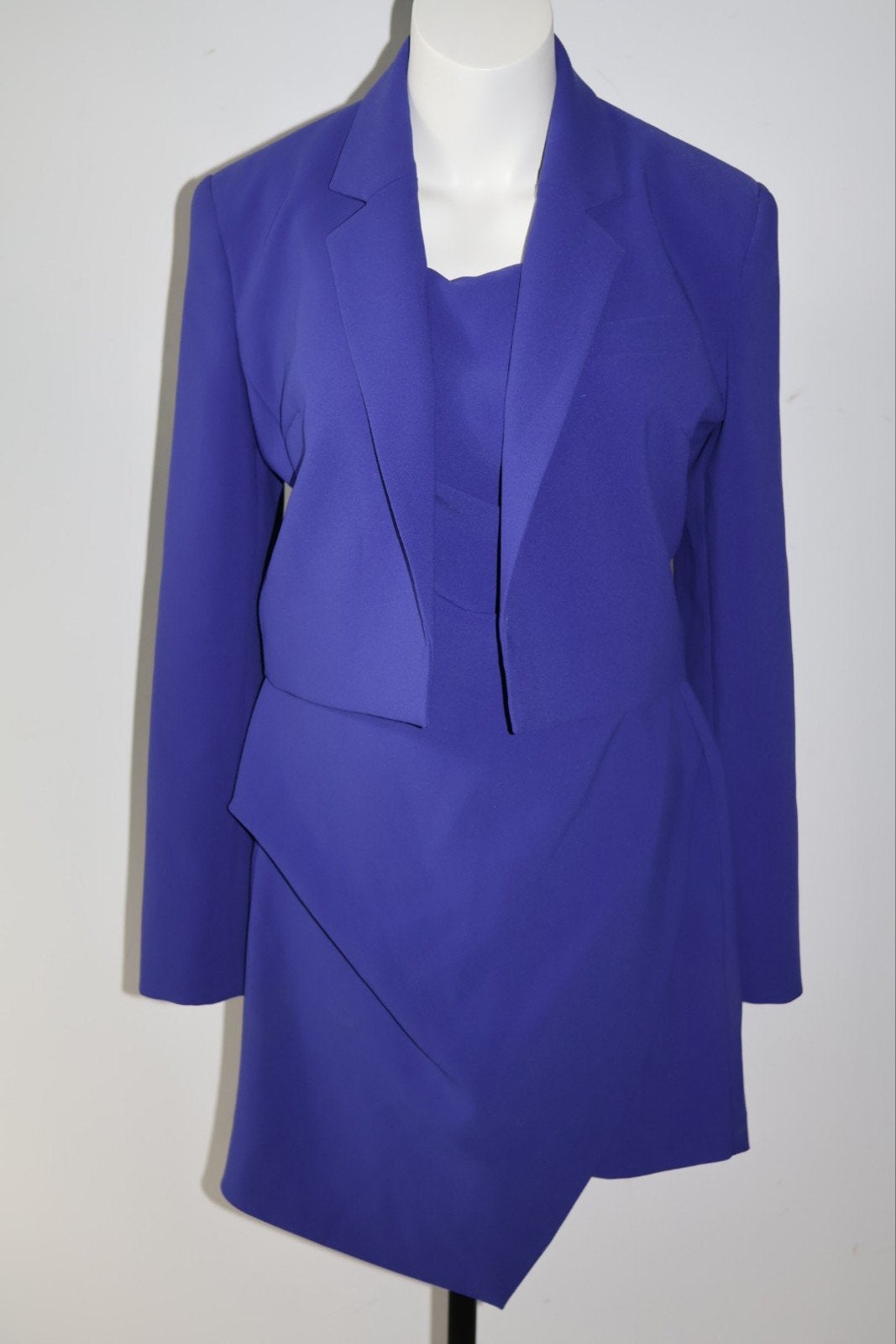 Pinko Set: Jurk en Jasje - Maat 38 M Paars Blauw, Pinko, Pinko, NL, Ophalen of Verzenden