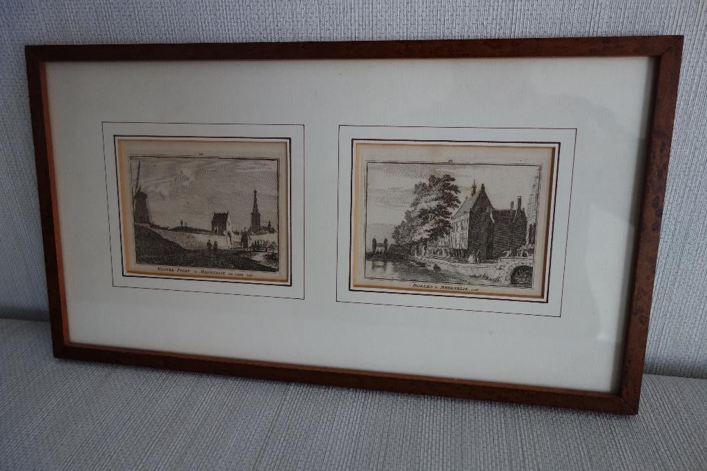 Gravure Medemblik Cornelis Pronk, Ophalen of Verzenden, Overige technieken