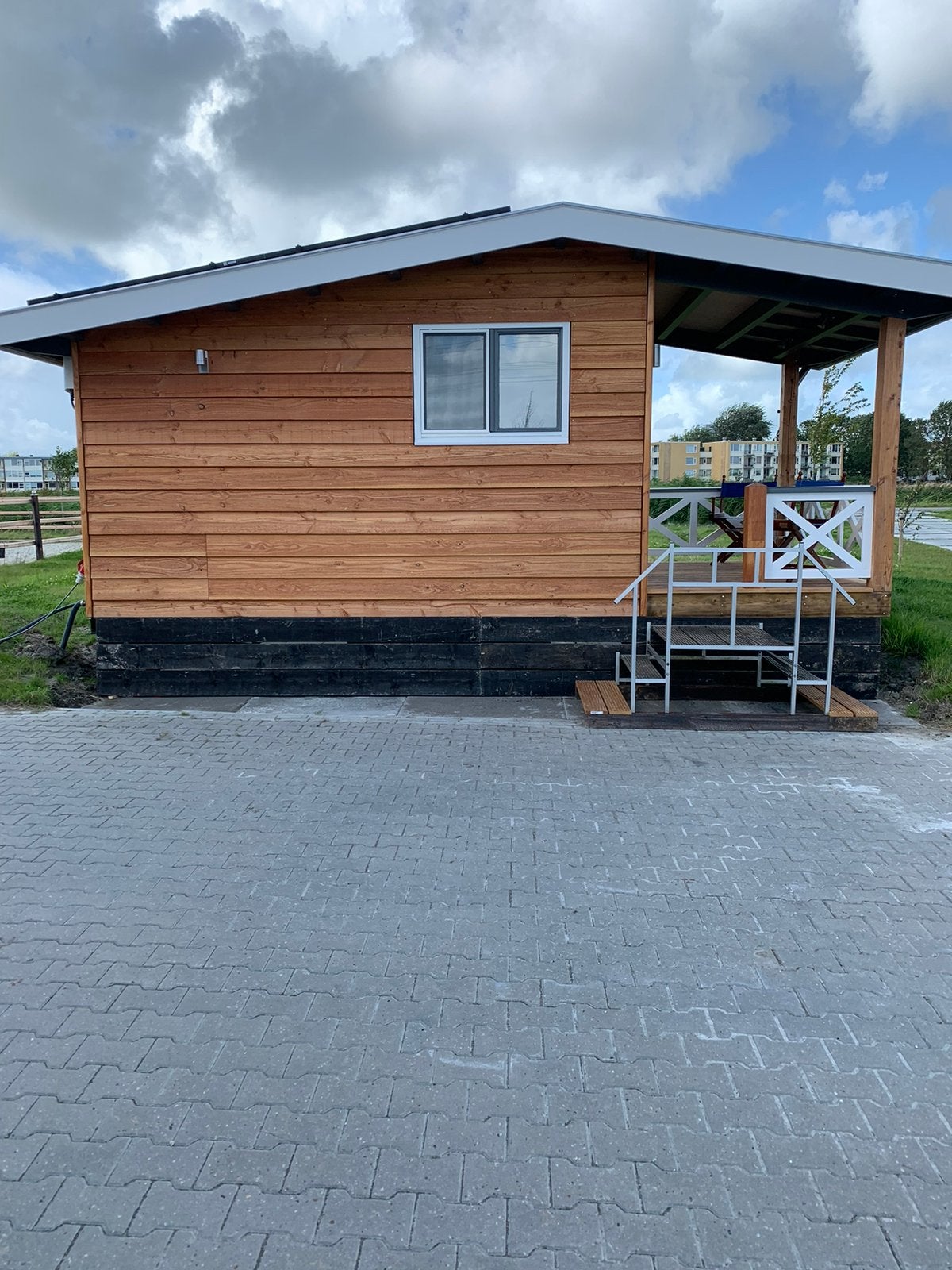 Te huur in tiny house 1 persoonshuishouden