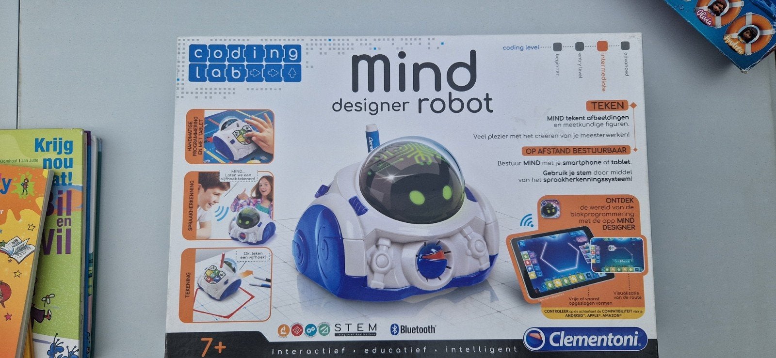 Clementoni Mind Designer Robot, Kinderen en Baby's, Speelgoed | Educatief en Creatief, Ophalen of Verzenden, Gebruikt, Knutselen