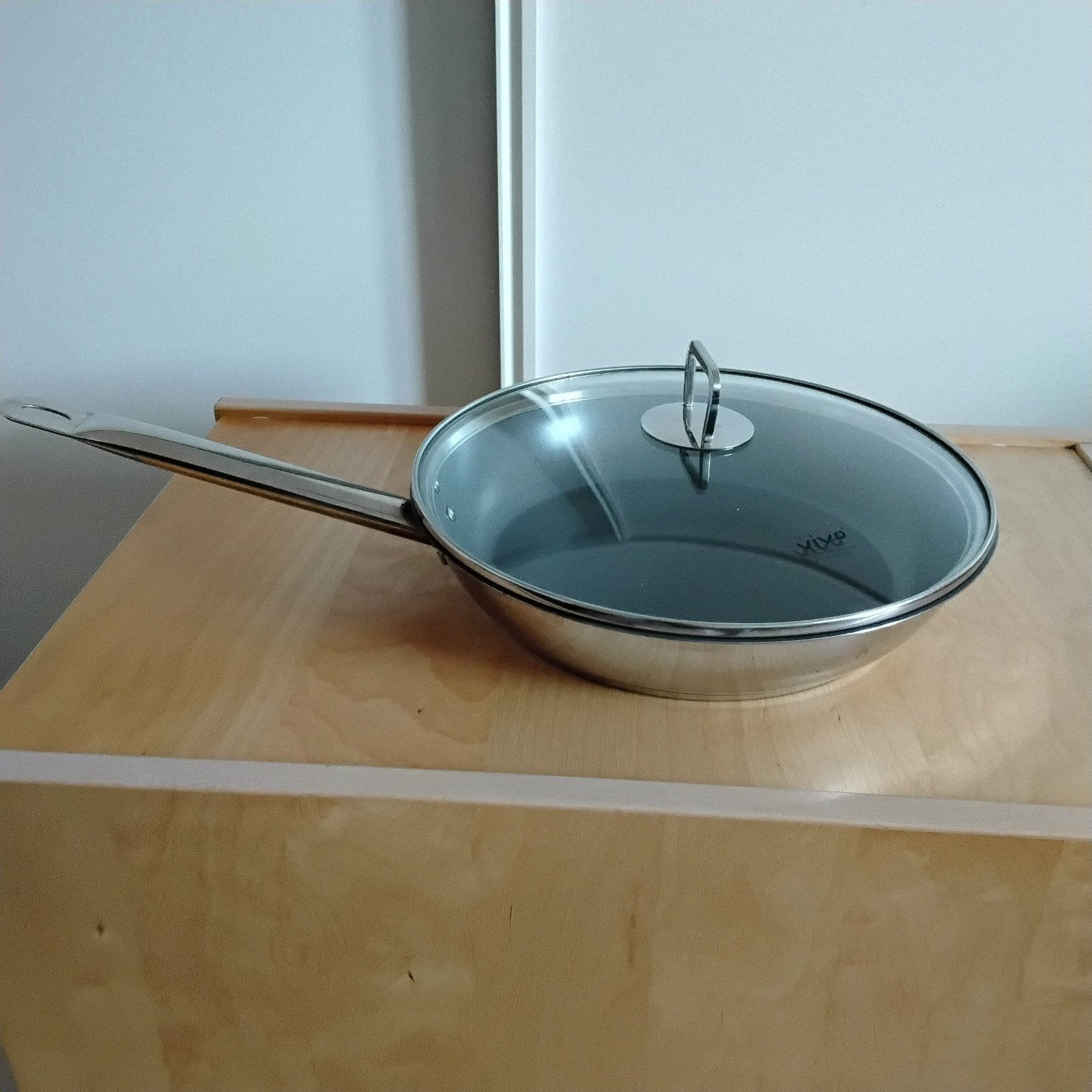 Hackman hapjespan braadpan met Vivo deksel, doorsnee 32 cm, Ophalen of Verzenden, Gietijzer