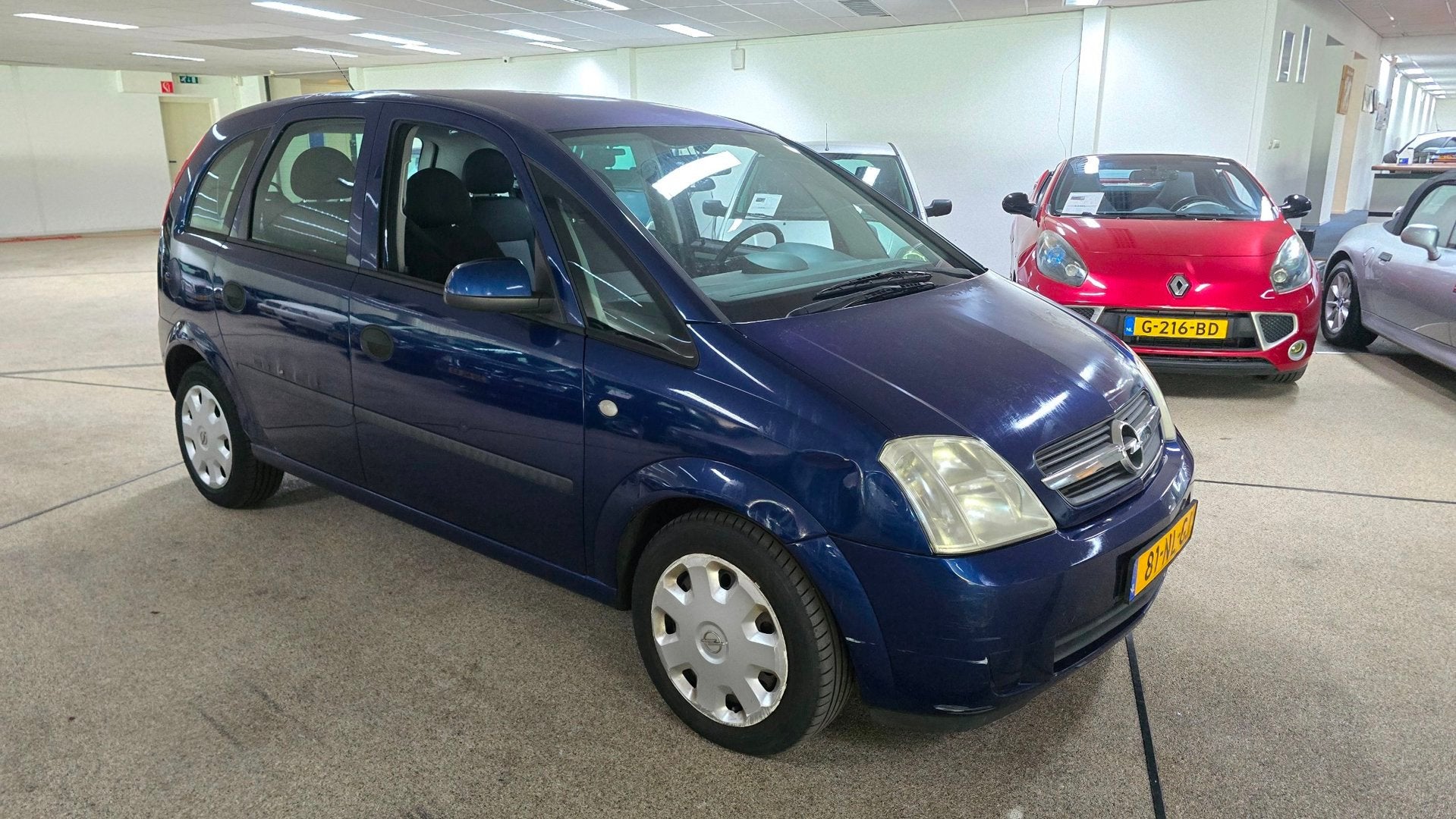 Opel Meriva 1.6-16V Enjoy, 101 pk, Gebruikt, 4 cilinders, Blauw