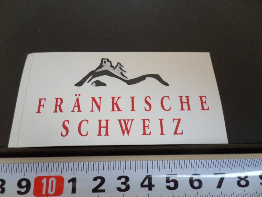 sticker Fränkische Schweiz  *, Ophalen, Zo goed als nieuw