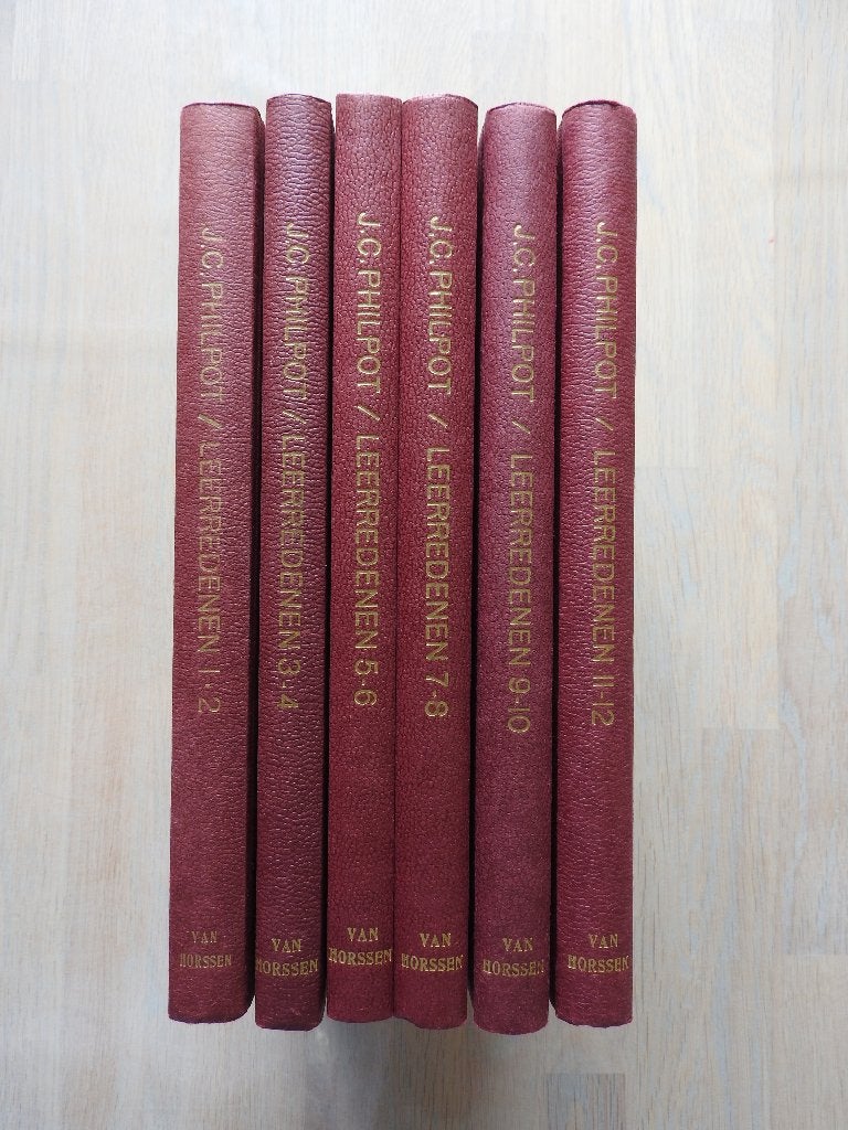 J.C. Philpot - Leerredenen - 1 t/m 12 zestallen - Compleet, Ophalen of Verzenden, Zo goed als nieuw