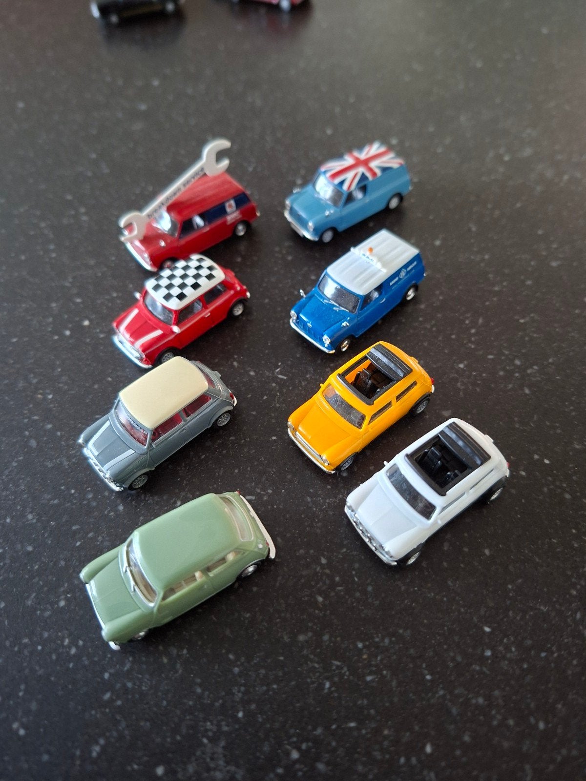 Verzameling van diverse Mini Cooper modelauto's, Hobby en Vrije tijd, Ophalen of Verzenden, Auto, Overige merken