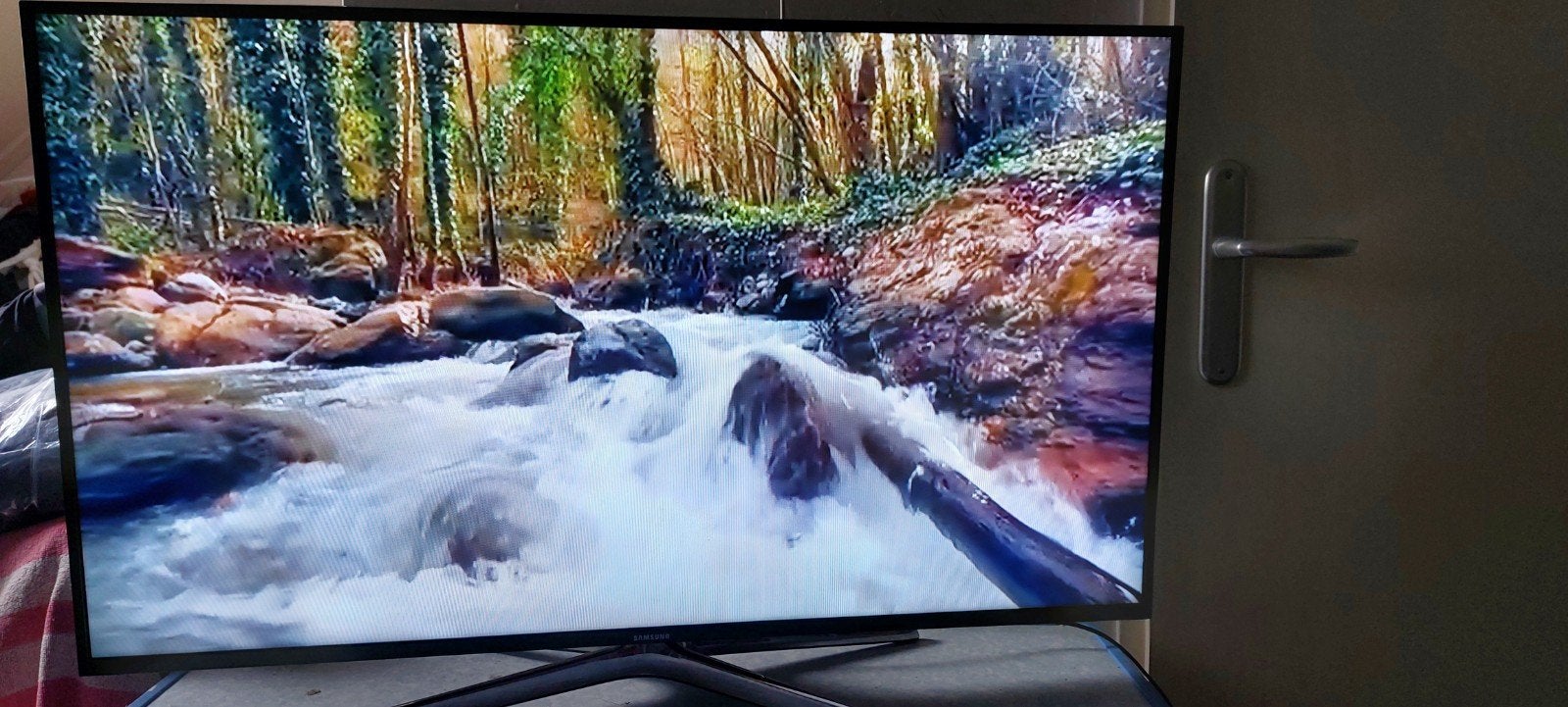 smart tv samsung 40 inch. wifi.apps.mooie beeld.bijna nieuw, Ophalen, LED, 50 Hz, Zo goed als nieuw