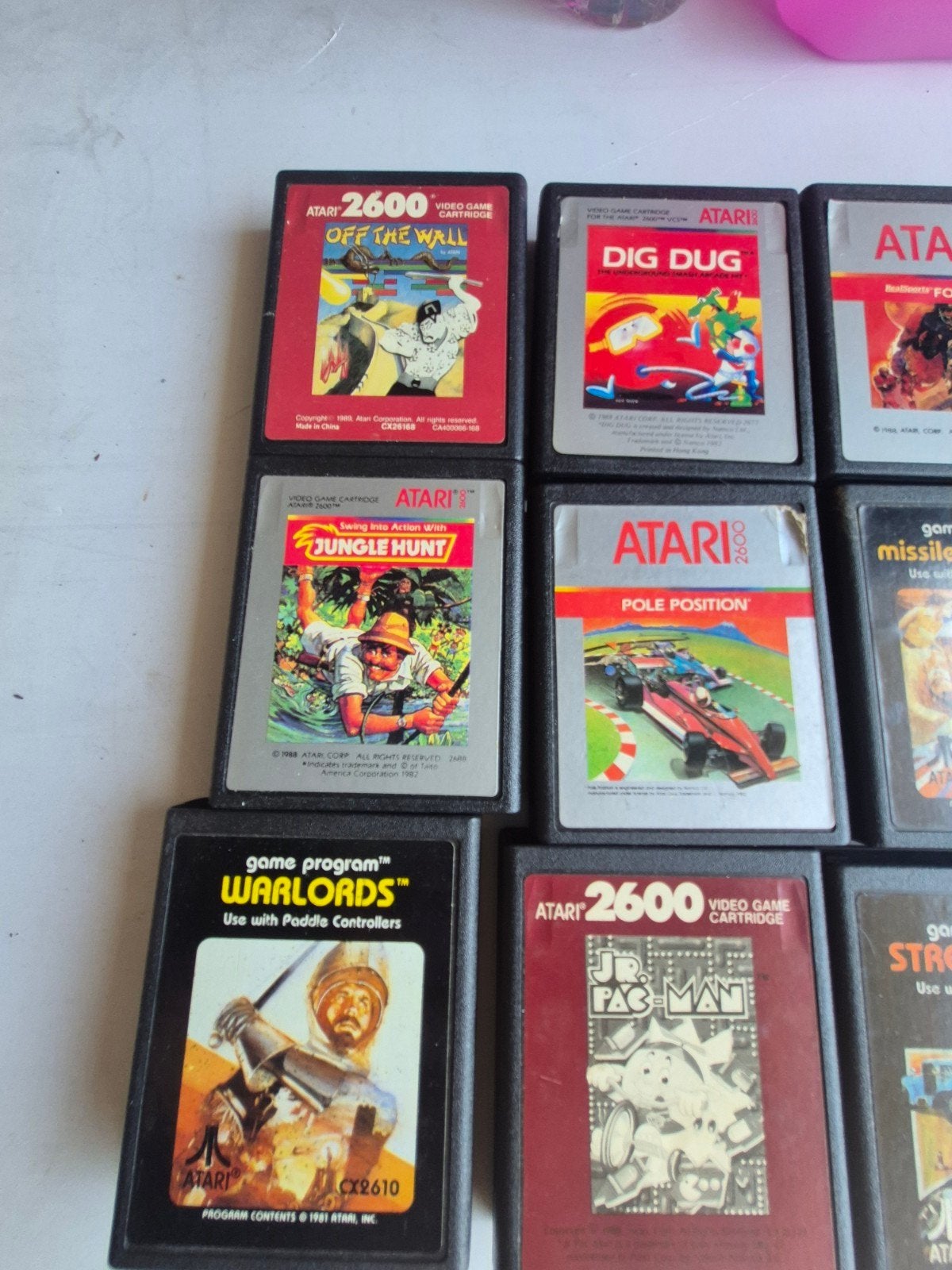Atari 2600 Spellen Collectie - Diverse Klassiekers, Gebruikt, 1 speler, Ophalen of Verzenden, Atari 2600