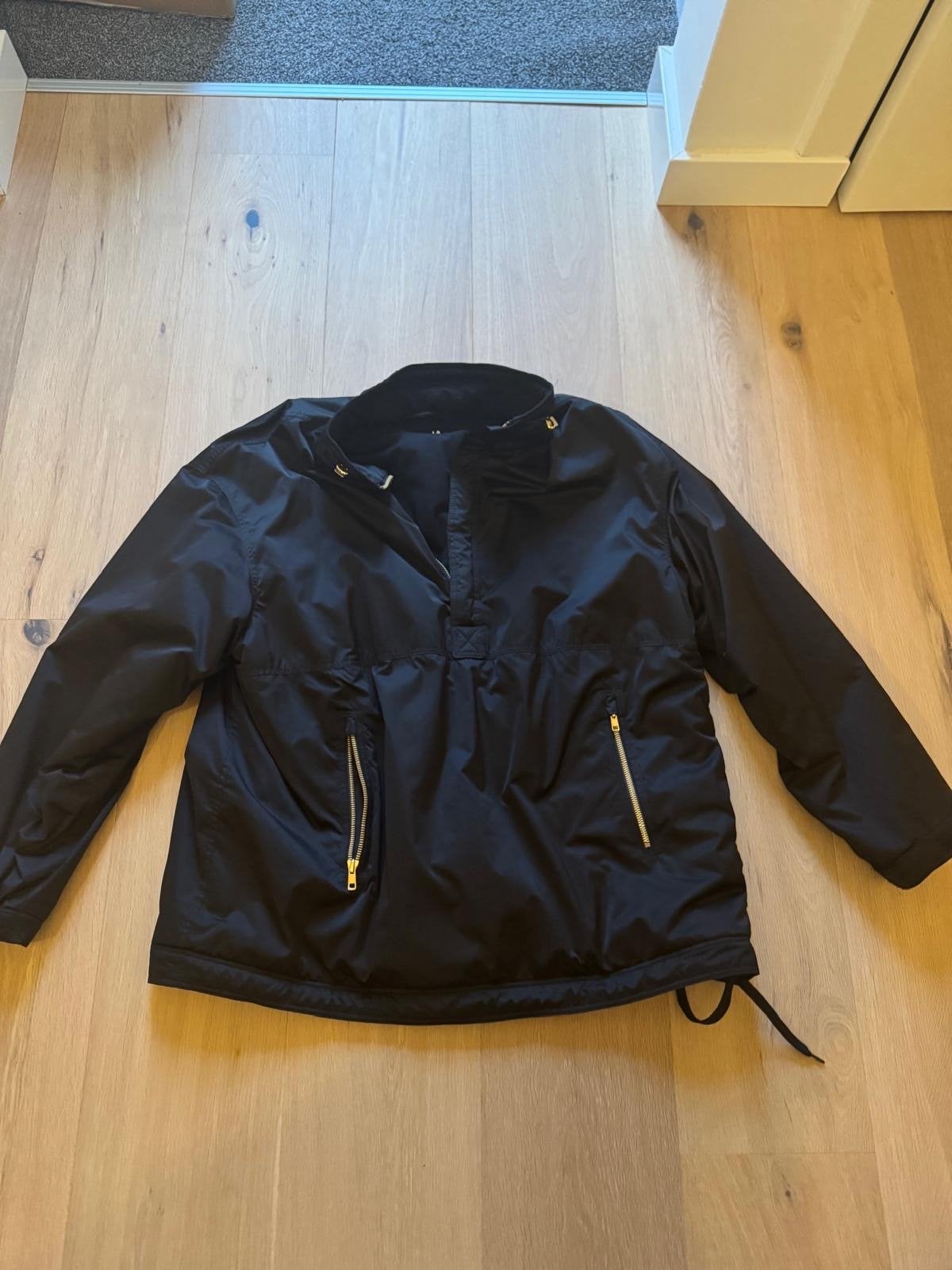 Vanilia Zwarte Anorak Jas - Maat 38, Ophalen of Verzenden, Zo goed als nieuw, Maat 38/40 (M), Zwart