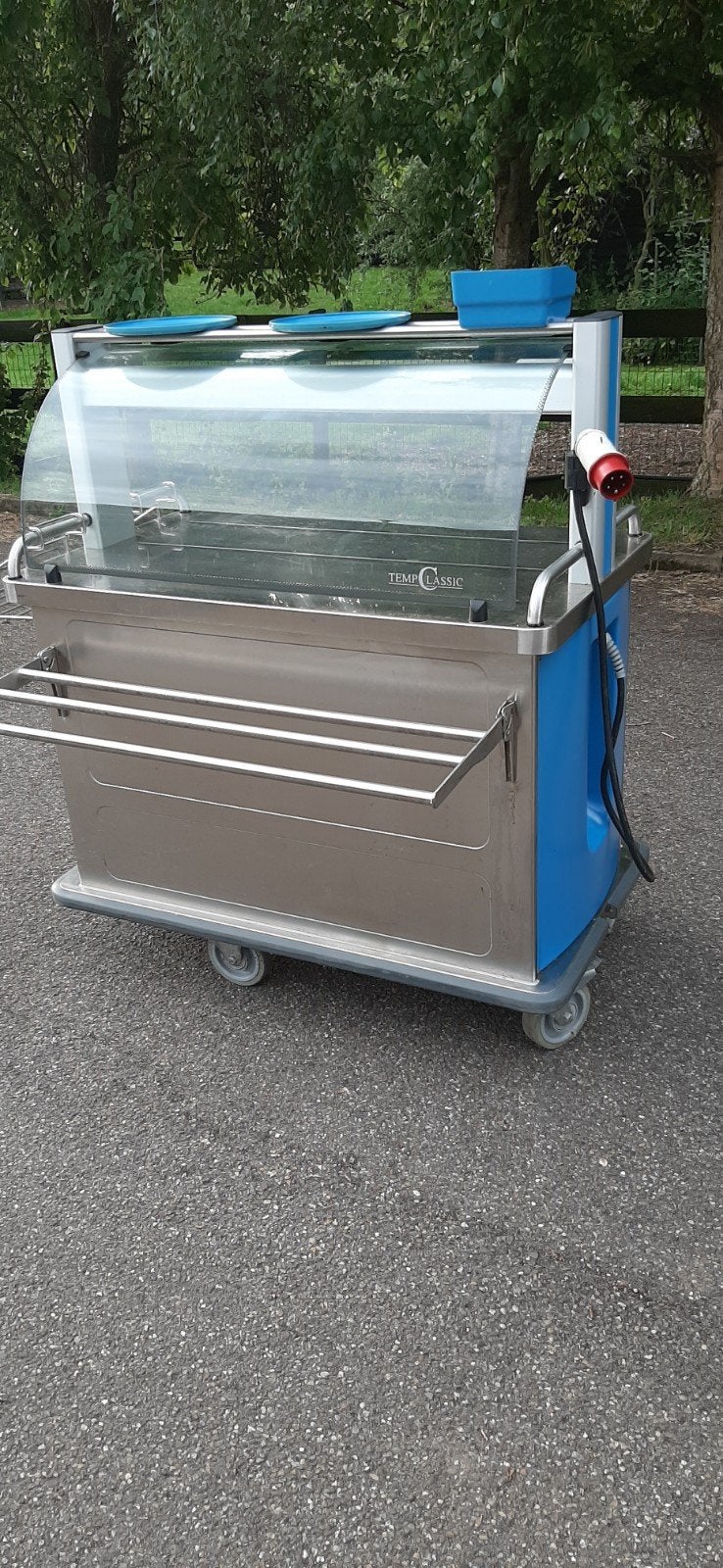Buffetkast uitgifte balie, Gebruikt, 100 tot 150 cm, Ophalen of Verzenden, 25 tot 50 cm